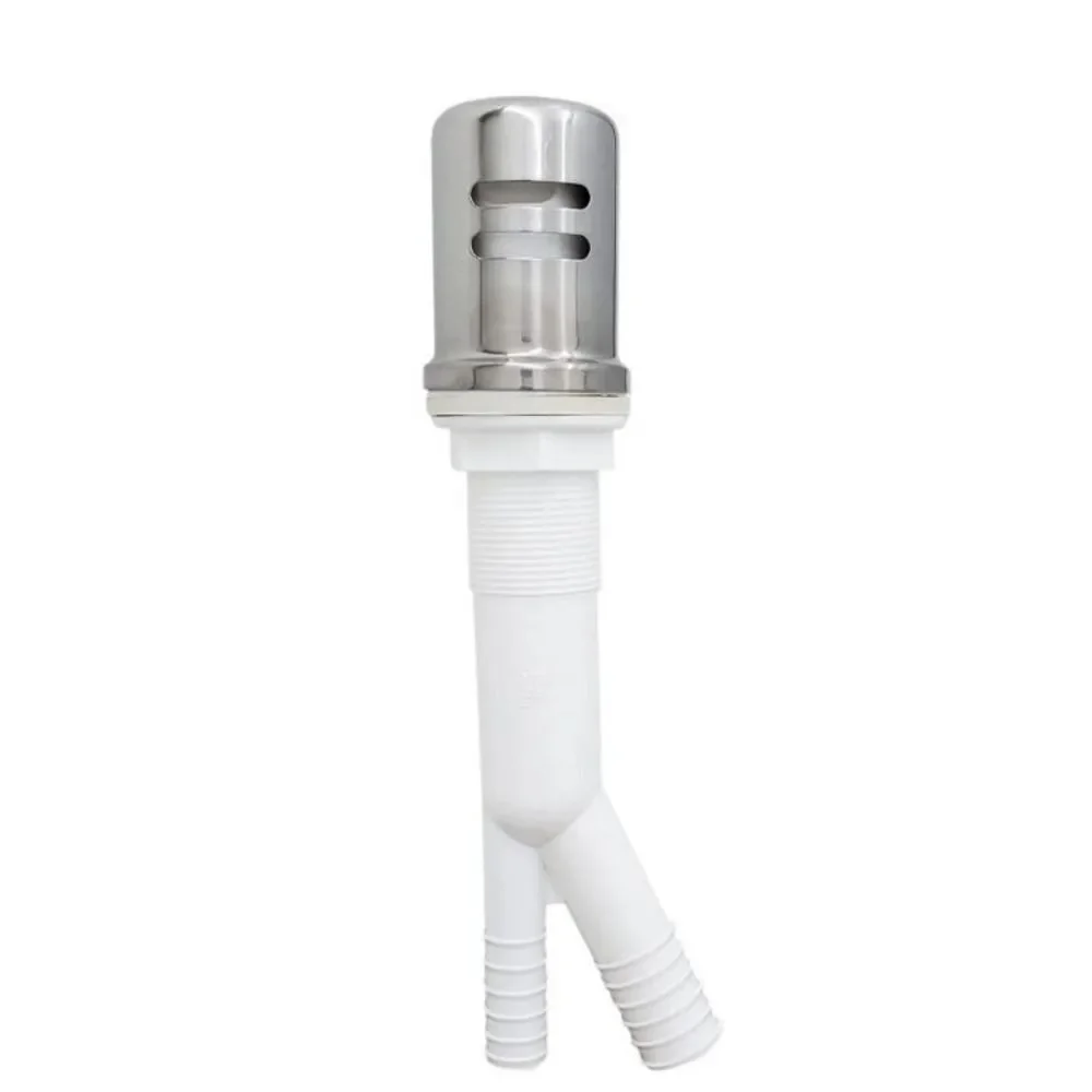 Westbrass D200-1-20 Brass Dishwasher Air Gap Stainless Steel Skirted New